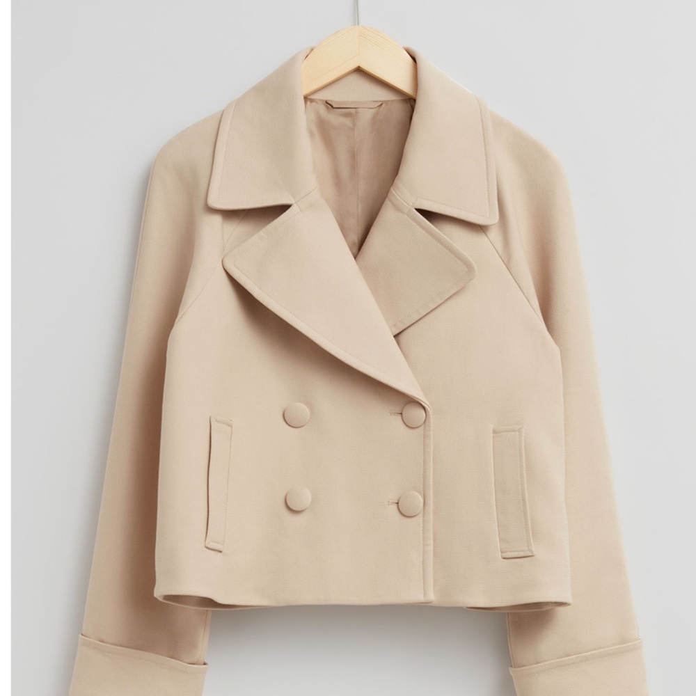 & other stories Cropped Jacket